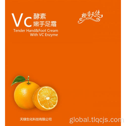 Skin Nourishing Hand Cream VC enzyme whitening moisturizing hand cream Supplier